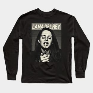 Lana Del Rey #22 //Design On tshirt for to all supporters Long Sleeve T-Shirt